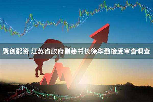 聚创配资 江苏省政府副秘书长徐华勤接受审查调查